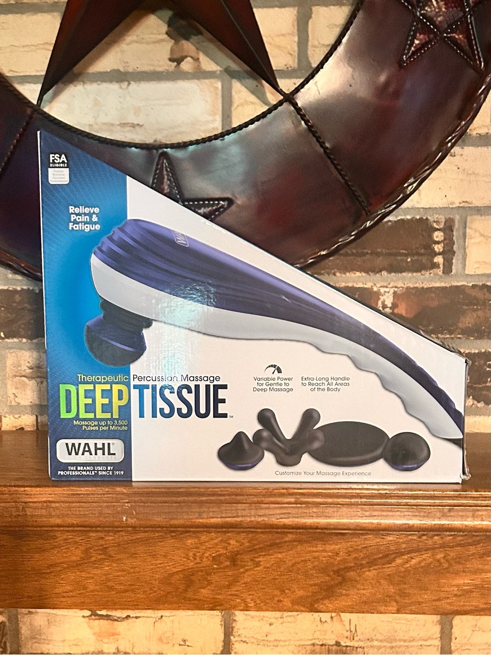 NEW Wahl Deep Tissue Percussion Massager NIB Great Gift Idea 4290
